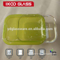 glass food container/glass jar for storage/glass storage